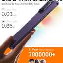 TORRAS Slim Fit Designed for iPhone 15 Pro Max Case 6.7 inch, Ultra-Thin 15 Pro Max Case 2023, Lightweight Hard PC Cover Phone Cases for iPhone 15 Pro Max Phone Case Purple, OriginFit