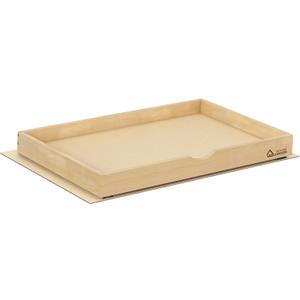 WelFurGeer Soft Close Pull Out Drawers for Kitchen Cabinets, 32" W x 22" D Pull Out Cabinet Organizer, Heavy-Duty Cabinet Organizer, Space-Saving Pullout Drawer for Home & Kitchen Organization (32''W x21''D, Natural Birch Wood 3'' H)