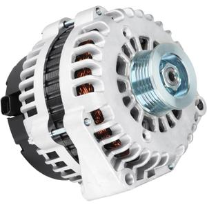 New Alternator Fit for Chevy Silverado 1500 05-06, for 1500 HD 05, for 1500 Classic 07, Avalanche 1500, Fit for GMC Sierra 1500 2005-2007, for Sierra 1500 Classic 2007, for Cadillac Escalade 2006