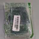 Hotop 30 Pcs Metal Drapery Curtain Rings 0.98/1.26/1.65 inch Interior Diameter and 30 Pcs Hanging Curtain Drapery Pin Hooks for Window Door Shower(Black,32 mm)