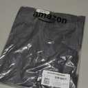 Amazon Essentials Men's Classic-Fit Wrinkle-Resistant Pleated Chino Pant (Also in Big & Tall), Charcoal, 29W x 32L