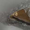 HBCY Creations Flag Display Case for 5' x 9.5' American Veteran Burial Solid Wood Rustic Brown Frame with Glass Front Wall Mount or Standing Display, Box