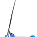 Heavy-Duty Kids 3-Wheel Scooter  Adjustable Height Handlebar, Sturdy Metal Frame, Non-Slip Deck, Foldable, for Ages 2+ (110 lbs Capacity) (Blue)