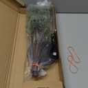 ASENEK Christmas Light, 33ft 100 LED Battery Operated String Lights with Auto Timer & 8 Modes, Green Wire Outdoor Waterproof String Lights for Outdoor and Indoor Christmas Decor  Warm White