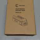 OWLTRA OW-2 Indoor Electric Mouse Trap 2 PCS, Instant Kill Rodent Zapper with Pet Safe Trigger, Black