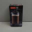Bodum 34 oz Brazil French Press Coffee Maker, High-Heat Borosilicate Glass, Red - Made in Portugal