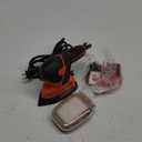 BLACK+DECKER Detail Sander, 1.2 Amp, 16,000 OPM, Compact Design, 3-Position Grip for Comfort, Includes Dust Collector, Corded (BDEMS600)