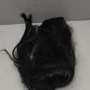 Gothic Long Straight Center Part Black Wig for Adult Women - Cute & Playful, Perfect for Halloween Cosplay