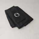 MIULEE Black Blackout Curtains for Bedroom Living Room 63 Inches Long 1 Panels, Thermal Insulated Room Darkening Drapes Solid Grommet Top Noise Reduction Light Blocking Halloween Window Treatments