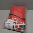 ZOBER 600D Oxford Fabric Large Christmas Tree Storage Bag - Fits 9 Ft Artificial Trees - Tear Proof Waterproof Christmas Tree Bag For Storage Box For Xmas - Strong, Durable Handles - Card Slot - Red