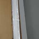 No Tools No Drill Cordless Mini Blinds, 100% Privacy L-Shaped Blades 1" Vinyl Blinds for Indoor Windows, for Windows Size (35.5" W  64" H) Color (White)