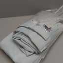 INLINAS 52 x 84 Inch Blackout Curtains with Sheer Overlay - Grommets Thermal and Noise Reduction Panels for Bedroom and Living Room Light Blocking and Energy Saving, Mint, Set of 2