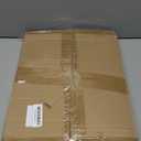 Vinyl Record Storage Holder for 80-100LPs, Vinyl Record Stand Wall Mount with Movable Divider, Solid Record Display Crate & Organizer for Albums, Magazine, Book, File (Brown)