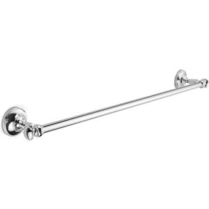 khtumeware 1 Pack Vibrant Polished Chrome Towel Bar 24 Inch Towel Rack for Bathroom Wall Mounted Thicken Steel Towel Rod Modern Home Decor