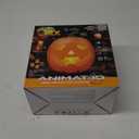 Jabberin' Jack Motion Sensor 12 Inch XL Talking Animated Orange Pumpkin with Built in Video Projector and Speaker Includes 80 Minutes of Content