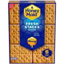 Honey Maid Fresh Stacks Graham Crackers, 12.2 oz (6 Stacks), Best By 14 Oct 2025