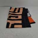 African Mudcloth Blackout Curtains, Boho African Geometric Abstract Vintage Kuba Geometric Abstract Farmhouse Brown, Bedroom Living Room Kitchen Curtains42X54 Inch (Style-6)