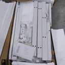 LITTLE TREE 63 Inch Large Executive Computer Office Desk, White