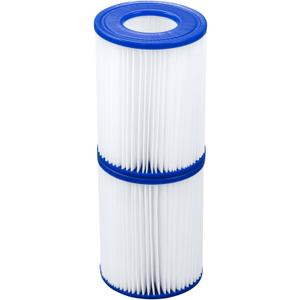 Bestway Filter 2-pack Cartridge II, case of 6(for Lay Z Spa filter pump)
