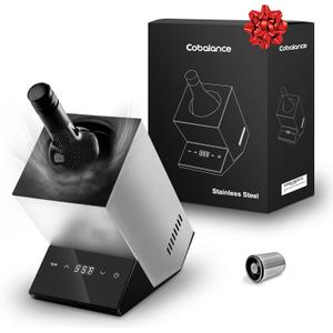 Cobalance Wine Chiller,750mL Wine & Champagne Chillers for Bottles,Single Bottle Cooler Keep Cold Up to 24h,Portable Iceless Chiller at Party,Gift for Vino Lover