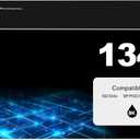 134X Black Toner Cartridge Laser Jet MFP M234dw Black Toner Compatible for HP 134X 134A Toner Cartridge for HP134X HP134A W1340X for Laser Jet M209dw MFP M234sdw Toner Ink 2 Pack (with Chip) (High Yield)