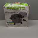 Presto 06009 10-Quart Kitchen Kettle XL Multi-Cooker, Steamer and Deep Fryer, Black