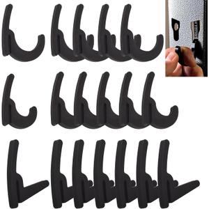 Universal Hooks for Garage Shelving and Industrial Storage Racks Compatible with Keyhole Slots, Including J&L Heavy-Duty Hooks for Garage Shelving - UV-Resistant, Holds up to 40 lbs.