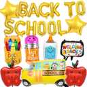 3 x Back to School Balloons 21 Pcs First Day of School Balloons Classroom Decor, 28.3*20.8 inches
