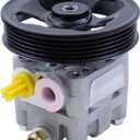 NewYall 2.5L Power Steering Pump with Pulley for Subaru Legacy Outback 2000-2004, Baja 2003-2006