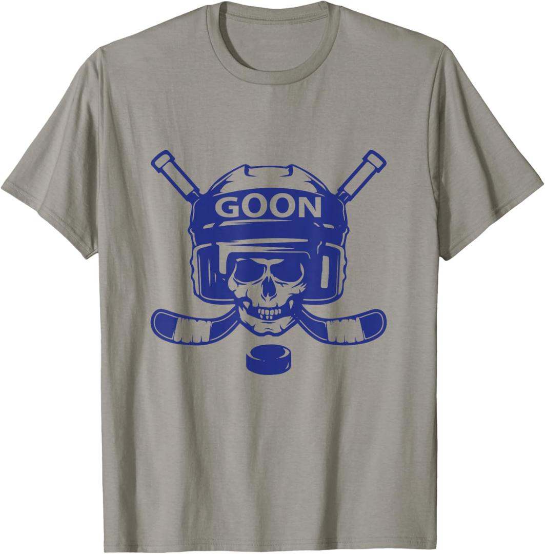 Goon Youth Hockey Player Fan T-Shirt Small