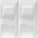SHOLIFAS Long Clear Packaging Bags with Hang hole 300PCS Resealable Self Sealing Hanging Bags for Packaging Gifts Keychain Jewelry Earring Necklace(3.1x7.1in/ inner 3.1 x 4.7in)