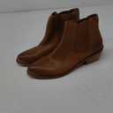 VELEZ Top Grain Leather Boots For Women- Comfortable Ankle Boot - Casual Booties Low Heels - Metallic Toe Cap - Handmade Stylish Shoes - Womens Casual Fashion Walking Size 40