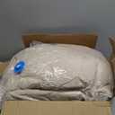 CozyTide King Comforter Set(10490 Inch),Cotton Wheat Boho Bedding Comforter Set, 3 Pieces(1 Solid Color Comforter and 2 Pillowcases) Soft Lightweight Fluffy Bedding Set