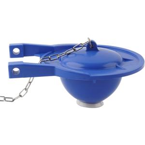 Toilet Flapper Compatible with TOTO Flapper Model THU140S, Replaces 3-Inch Flappers Long Lasting Rubber Seal Water Conserve- Including Stainless Steel Chain and Hook, Easy to Install (Pack of 1, Blue)