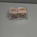 2pcs Mini Portable Lint Roller for Pet Hair, Reusable and Washable Small Sticky Roller Cute Pocket Bell Pepper Shape Dog Cat Hair Remover for Clothes Furniture Car Seats Travel Home Use (Red, Yellow)