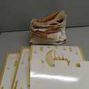 Eid Mubarak Decorations - 70PCS White Gold Ramadan Confetti Balloons with Mubarak Moon Star Foil Balloon, Backdrop for Eid Party Supplies, Eid Decorative Banner for Eid al-Fitr and al-Adha Decor