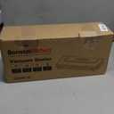 Bonsenkitchen Vacuum Sealer Machine with 40 Bags | Compact Food Sealer for Kitchen Storage & Meal Prep | Multiple Modes | External Vacuum System, Black