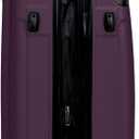 Kenneth Cole REACTION Renegade Luggage Expandable 8-Wheel Spinner Lightweight Hardside Suitcase, Midnight Plum, 28-Inch Checked