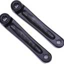 PROWHEEL Ebike Crank Arm in Square Hole,140MM/152MM/160MM/165MM/170MM/175MM Black Bike Crank Arm for Electric Bike, Mid Mounted Motor, Torque(1 Pair)