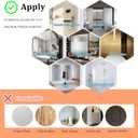 Soap Dish for Shower Clear Acrylic Soap Holder with Self-Draining Design No Drilling Required Strong Fixation for RV Bathroom and Kitchen Easy to Clean and Space Saving