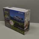 Intex 64777E Dura-Beam Standard Prestige Air Mattress: Fiber-Tech - Twin Size - Hand-Held Battery Pump - 10in Bed Height - 300lb Weight Capacity