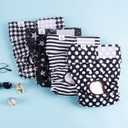 CuteBone Washable Female Dog Diapers 4 Pack Reusable Doggie Heat Diapers for Period FMG01XL