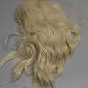 PATTNIUM Kids Blonde Wig for Girls Child Short Light Blonde Wig with Bangs Children Blonde Bob Wigs Synthetic Wigs