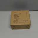 Diatomite Toothbrush Holder 2 Slots Tooth Brush Holder for Bathroom, Kids Electric Toothbrush and Toothpaste Organizer for Countertop, Shower, Vanity, Marble White