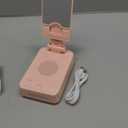 Joymate Gifts for Men Women, Phone Stand with Bluetooth Speaker and Charging Function 360 Rotable Angle Adjustable Cell Phone Holder with HD Stereo Sound Fits All Phones,Tablet (Pink)