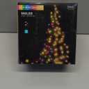 BrizLabs Smart Christmas Lights, 180FT 500 LED Color Changing Christmas Lights with APP/Voice Control, Warm White & Multicolor Xmas Fairy Lights Music Sync Tree Lights Dimmable for Indoor Outdoor Home