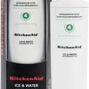 KitchenAid Refrigerator Ice and Water Filter 4 - KAD4RXD1, Single-Pack, Green