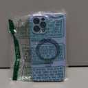 Liquid Silicone Case for iPhone 12 pro MAX with Magnetic Ring Stand, Upgraded Camera Lens Protection, Mil-Grade Drop Shockproof, Anti-Scratch Microfiber Lining Silicone Case (Azure Blue)