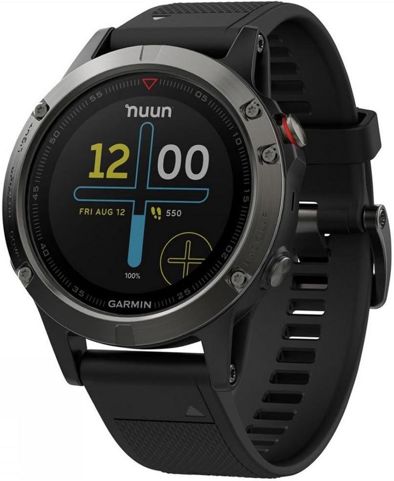 Garmin Fenix 5 Sapphire - Black with Black Band