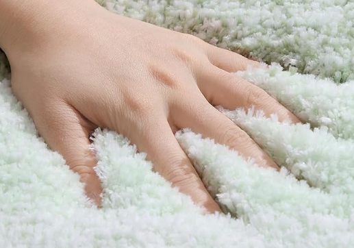 Bathroom Rug Set 2 Piece, Soft Absorbent Microfiber Bath Mats and U-Shaped Contour Toilet Rug